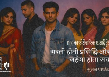 1980 का फोटोग्राफिक ए. आई ट्रेंड : सुमन पाण्डेय